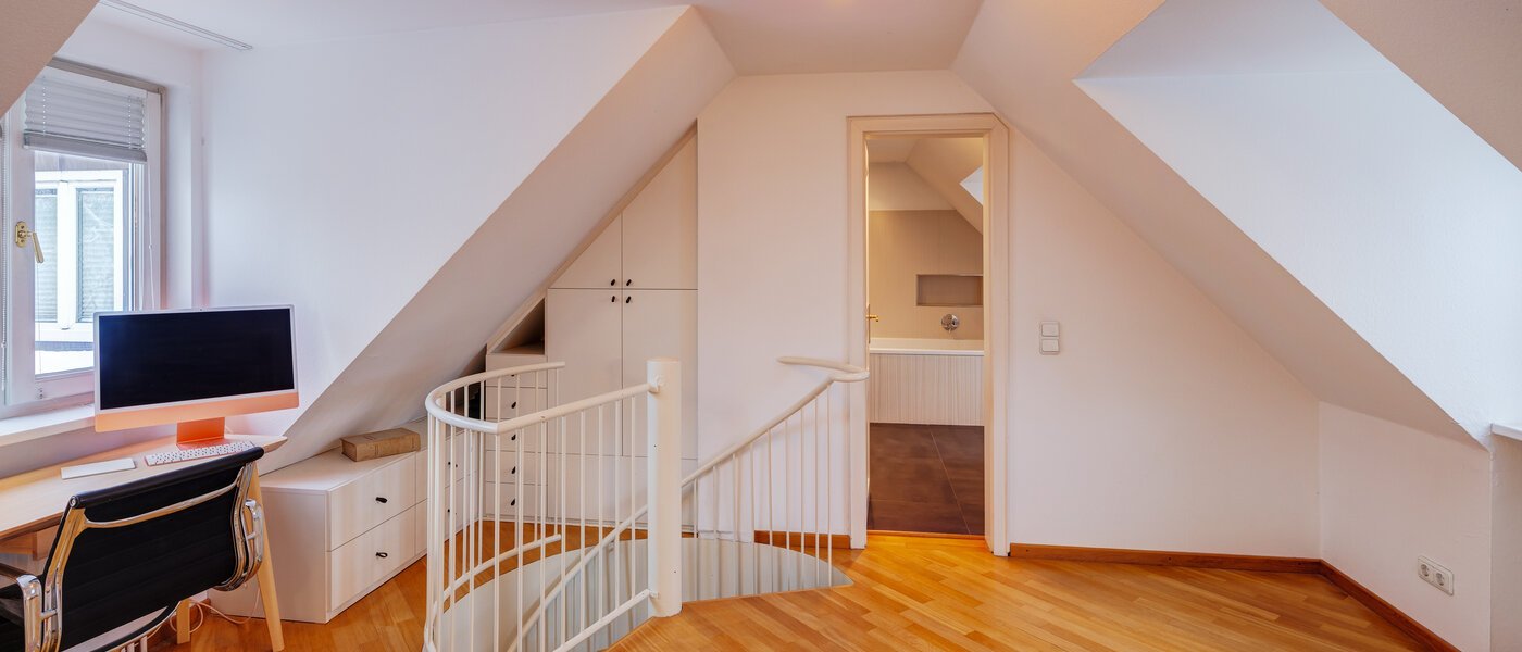 двухэтажная квартира München Schwabing-West 06 зона для сна 14766