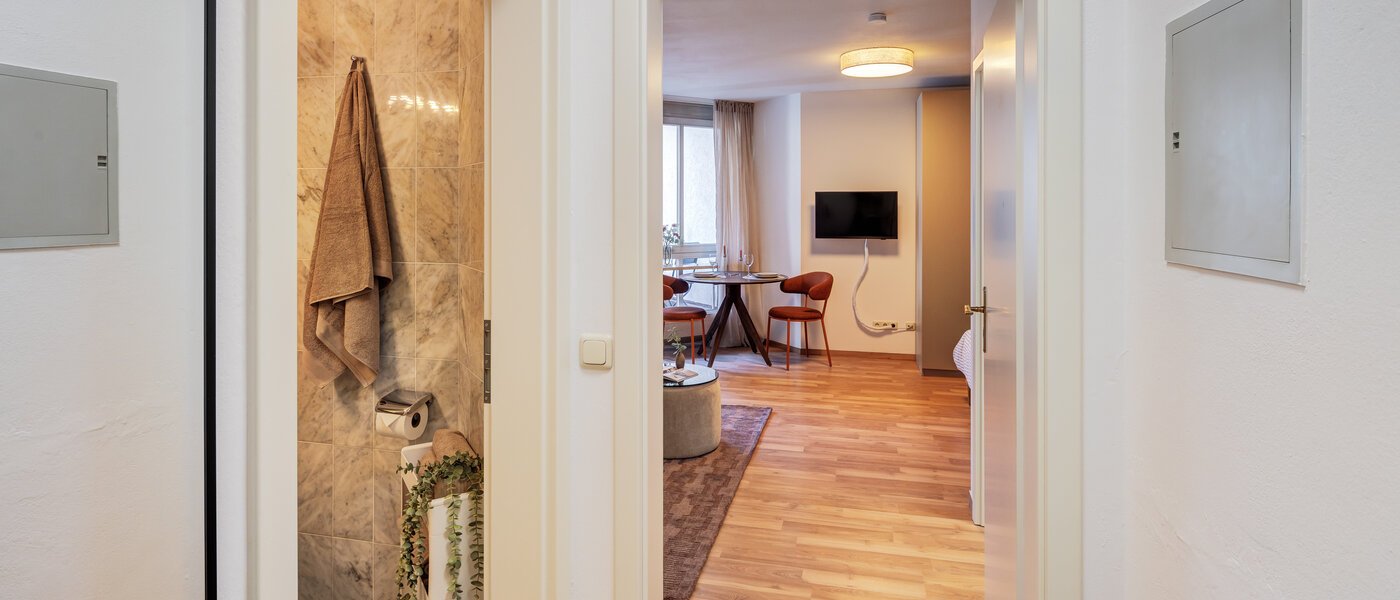 квартира München Schwabing-West 02 коридор 14767