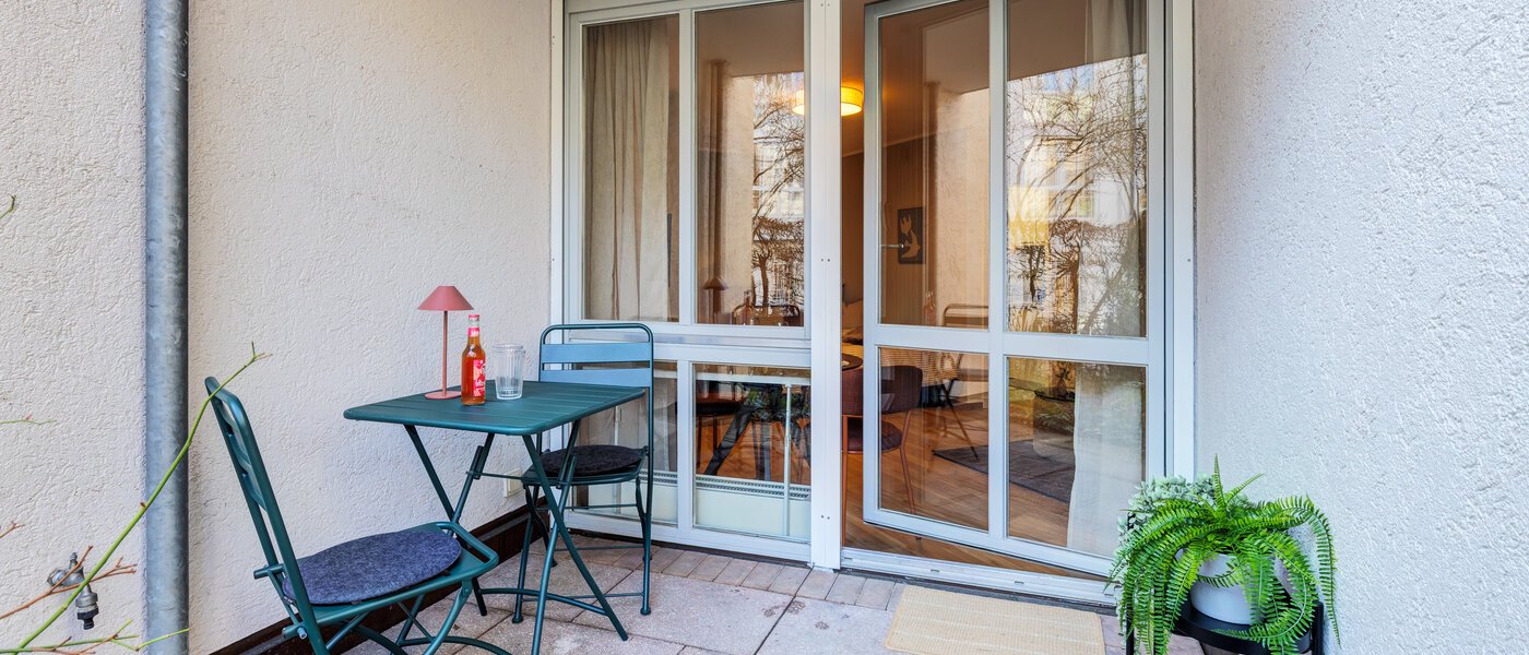 квартира München Schwabing-West 03 терраса 14767