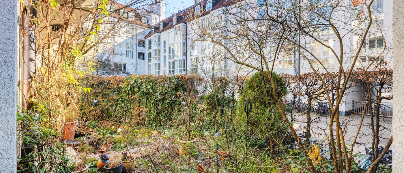 квартира München Schwabing-West 01 вид из окна 14767