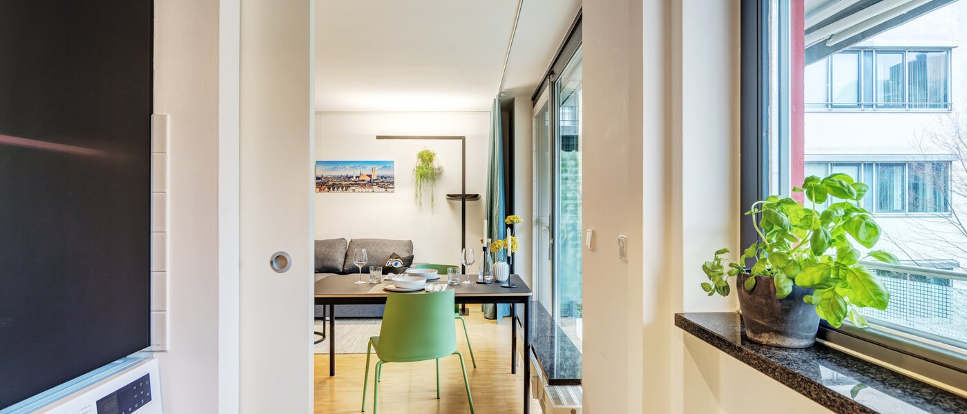 квартира München Maxvorstadt 03 кухня 14769