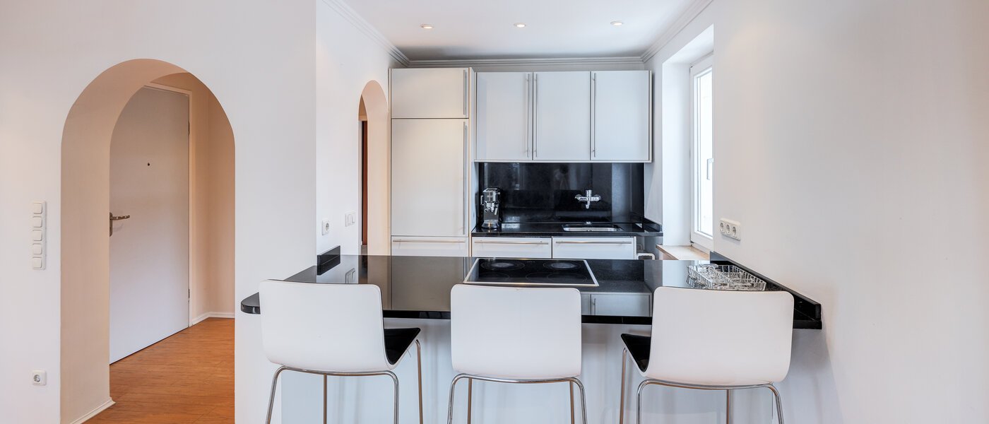 квартира München Nymphenburg 01 кухня 14770