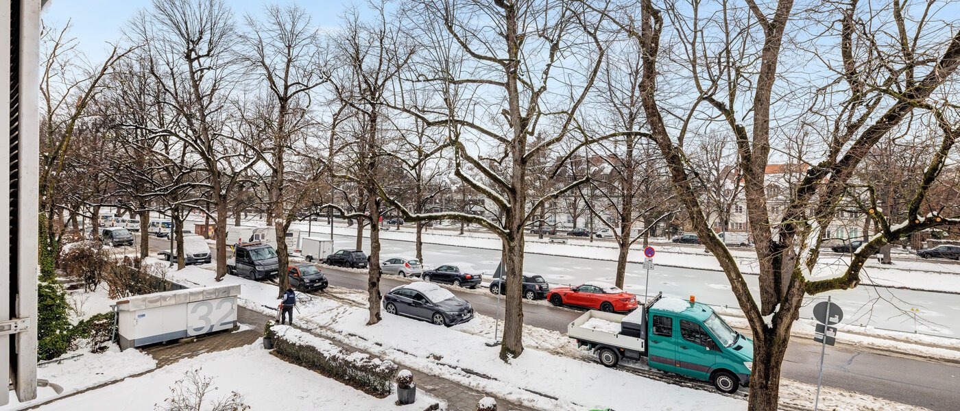 квартира München Nymphenburg 01 вид из окна 14770