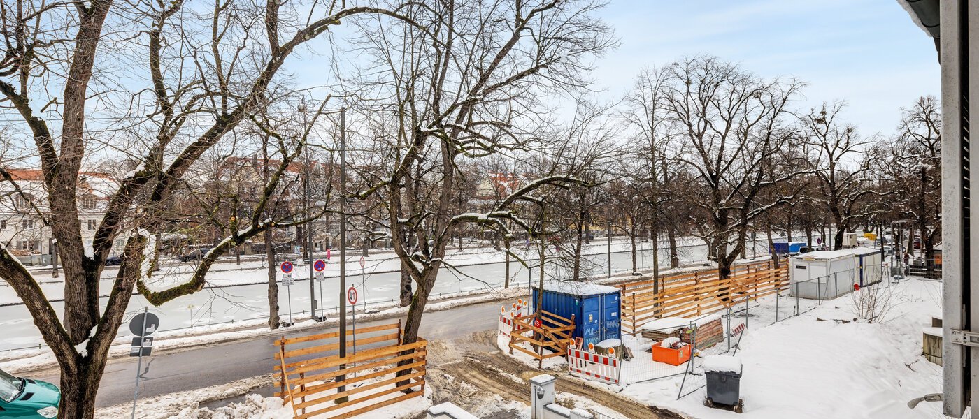 квартира München Nymphenburg 02 вид из окна 14770