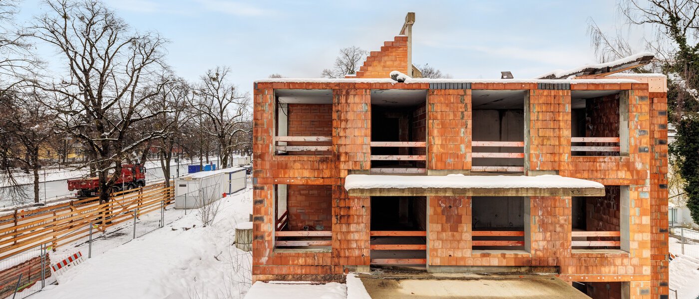 квартира München Nymphenburg 03 вид из окна 14770