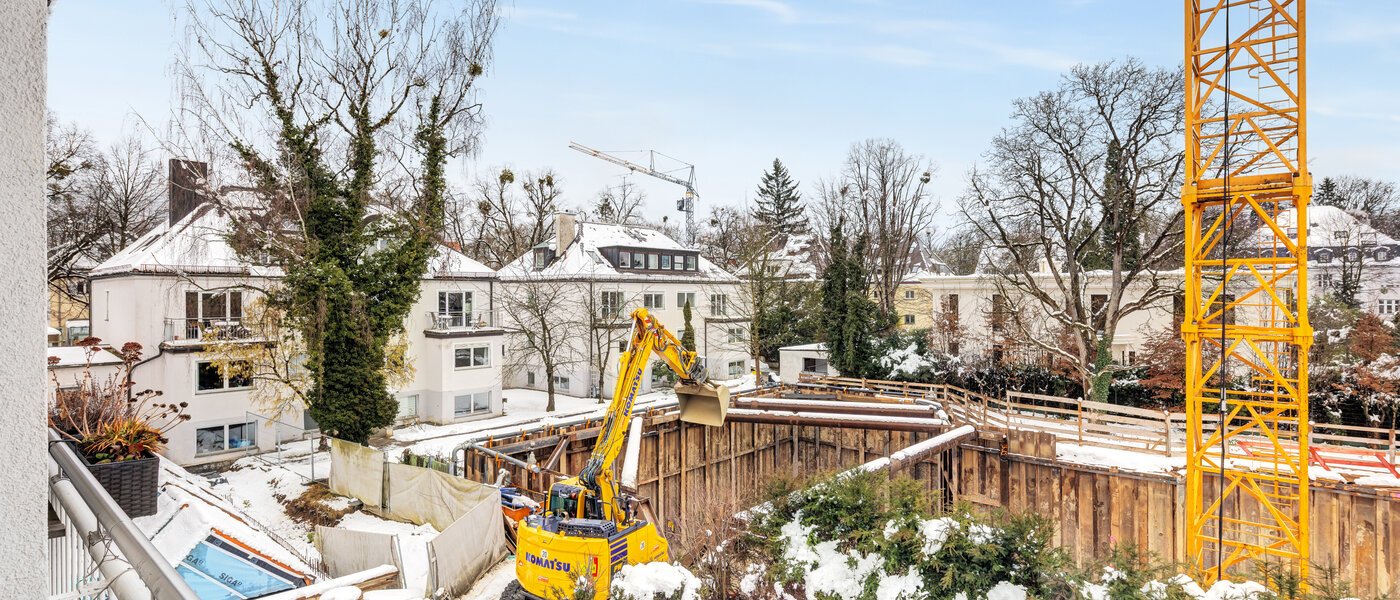 квартира München Nymphenburg 04 вид из окна 14770