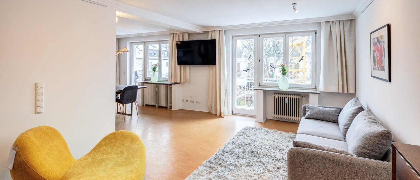 квартира München Nymphenburg 02 жилое пространство 14770