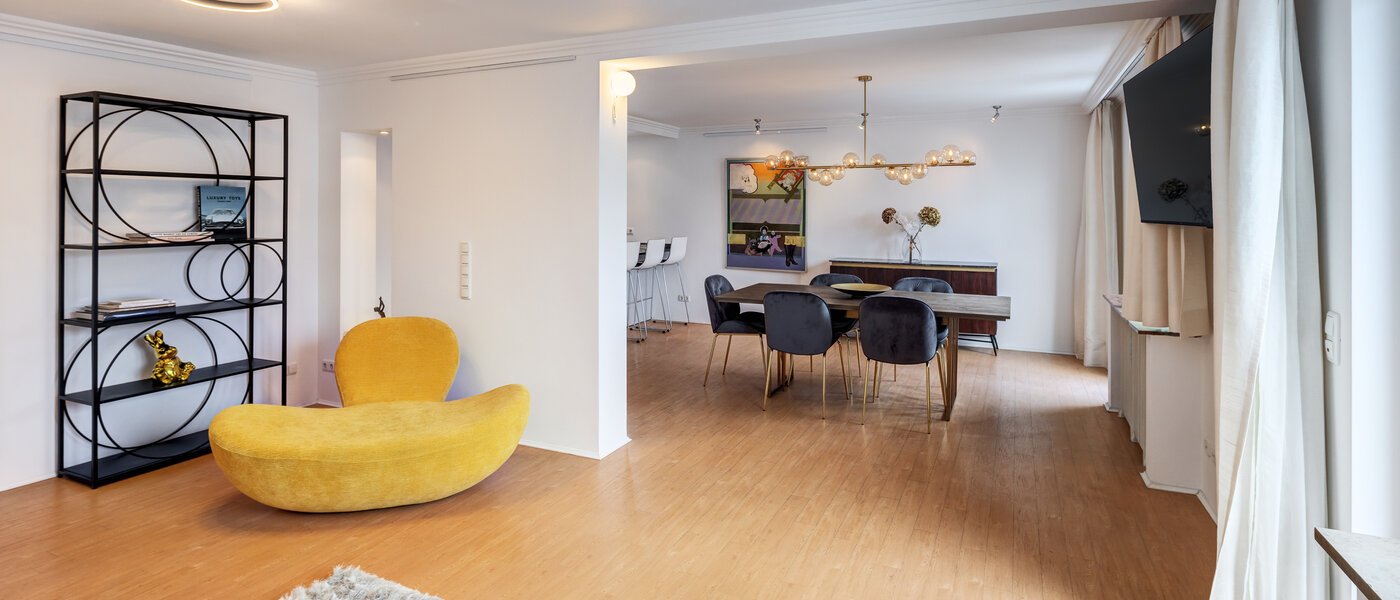 квартира München Nymphenburg 04 жилое пространство 14770