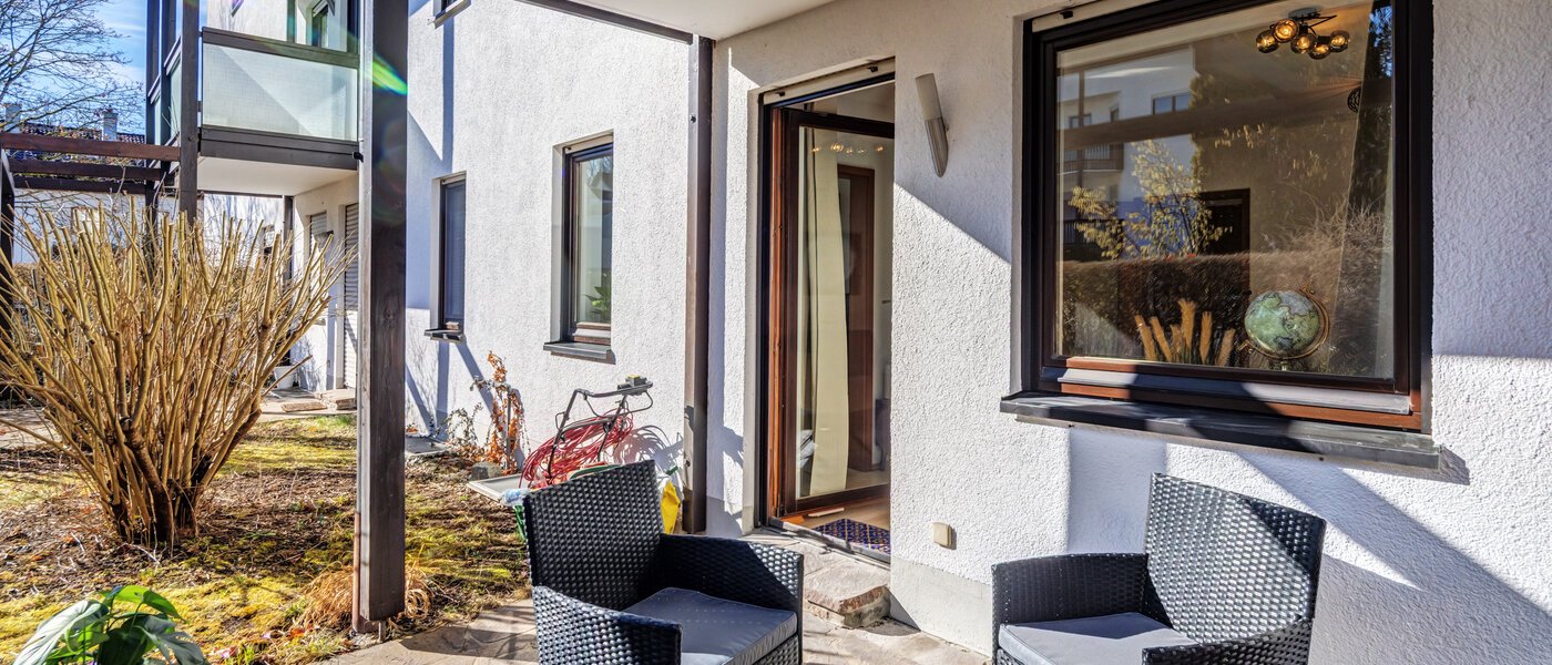 квартира с садом München Altperlach 02 терраса 14773