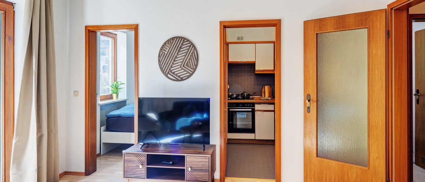 квартира с садом München Altperlach 03 гостиная 14773