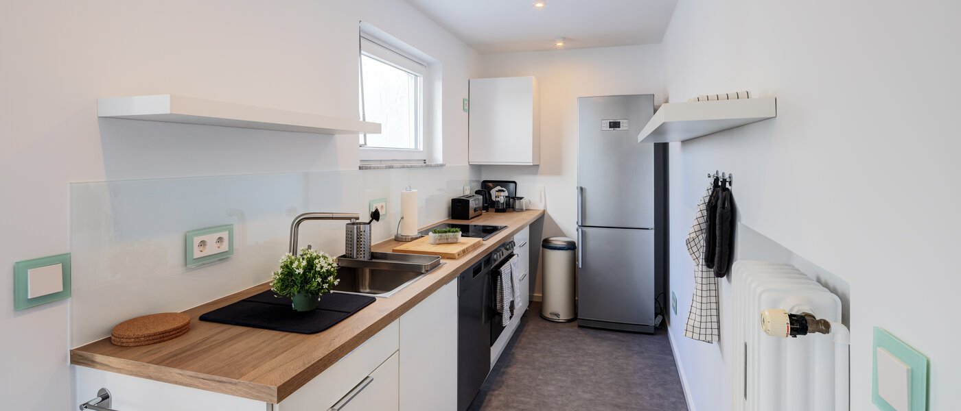 мансардная квартира München Nymphenburg 01 кухня 14775