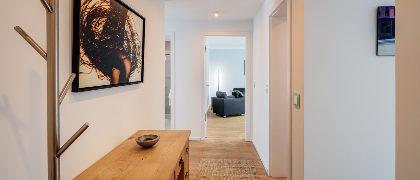 мансардная квартира München Nymphenburg 03 коридор 14775