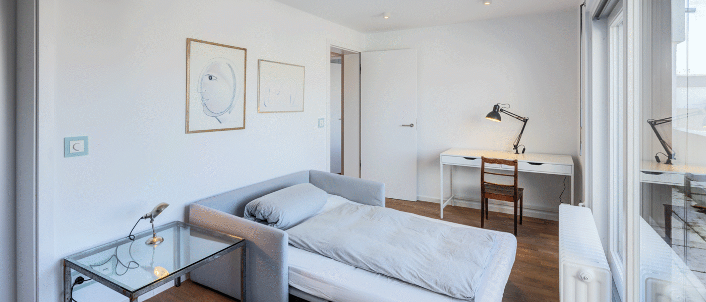 мансардная квартира München Nymphenburg 02 2-я спальная комната 14775