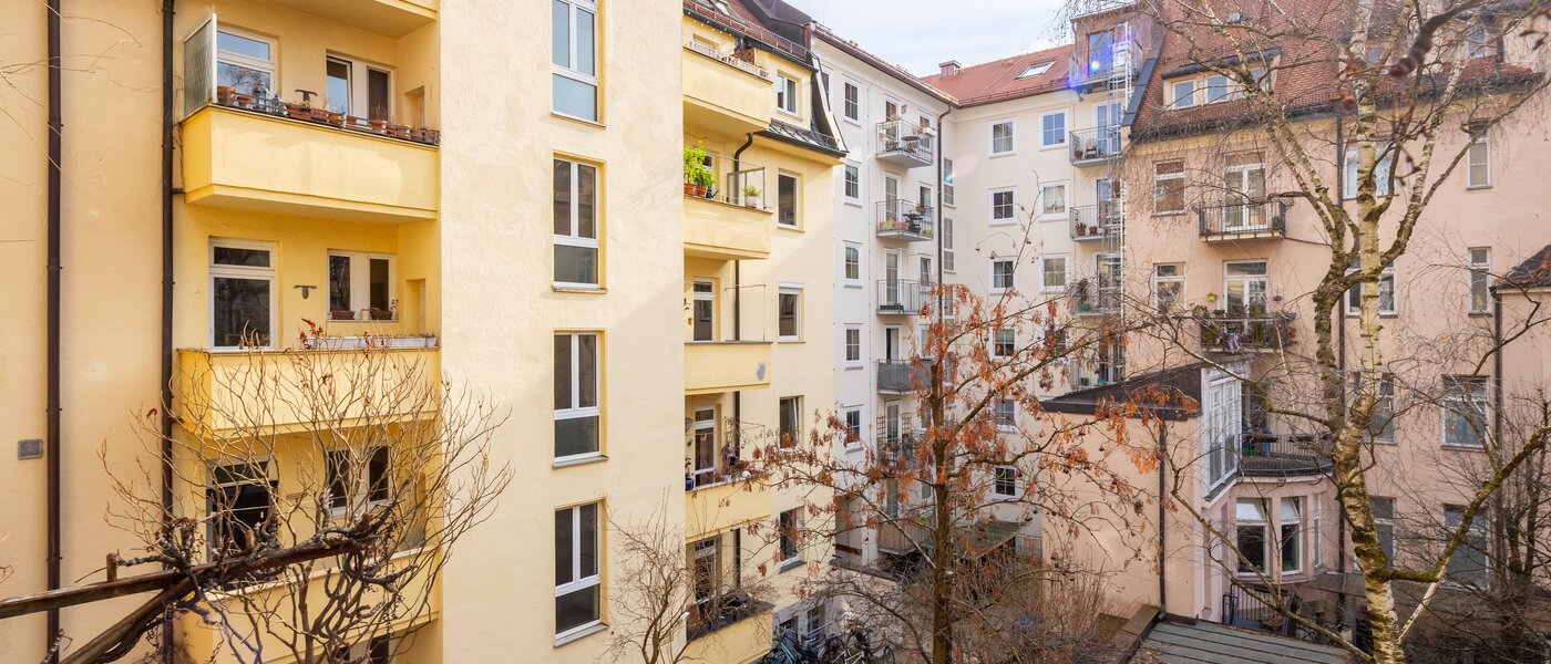 квартира München Maxvorstadt - Rund um den Josephplatz 01 вид из окна 14777