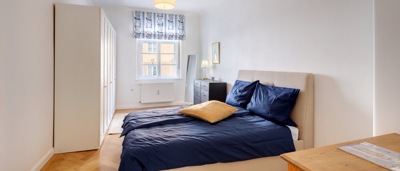 квартира München Maxvorstadt - Rund um den Josephplatz 01 спальная комната 14777