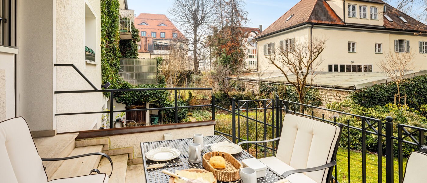 таунхаус München Schwabing 01 лоджия 14779