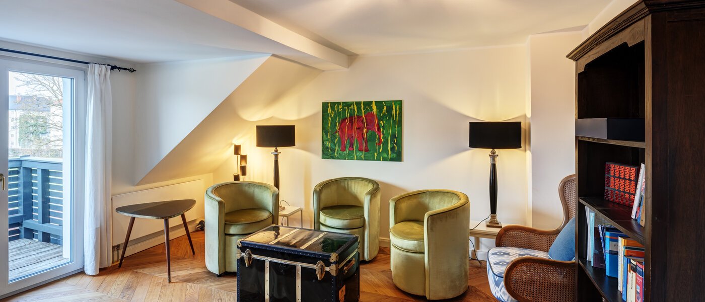 таунхаус München Schwabing 01 рабочий кабинет 14779