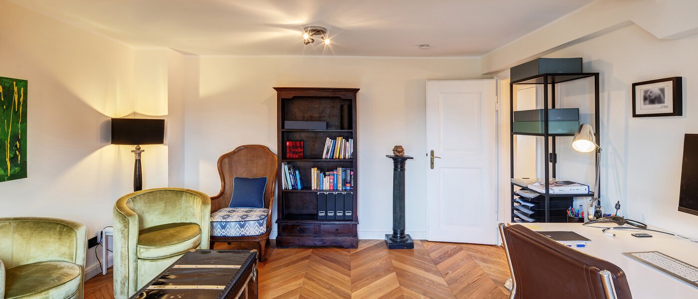 таунхаус München Schwabing 03 рабочий кабинет 14779