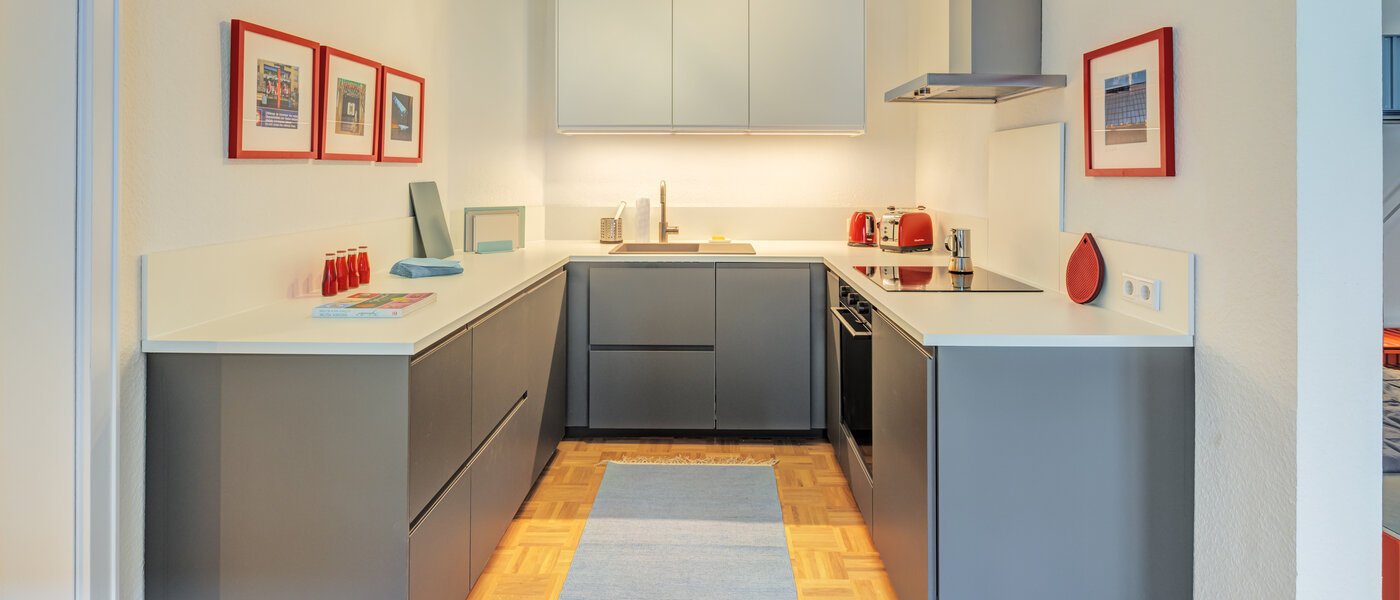 квартира München Glockenbachviertel 01 кухня 14780