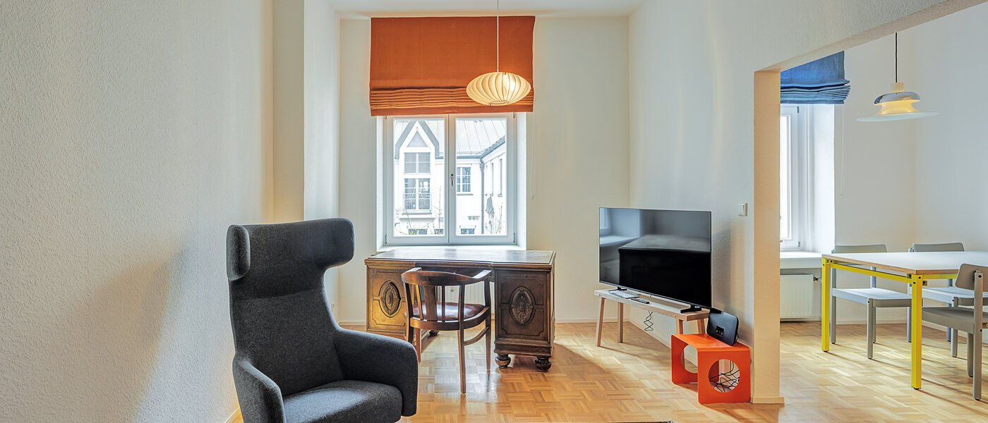 квартира München Glockenbachviertel 01 жилое пространство 14780