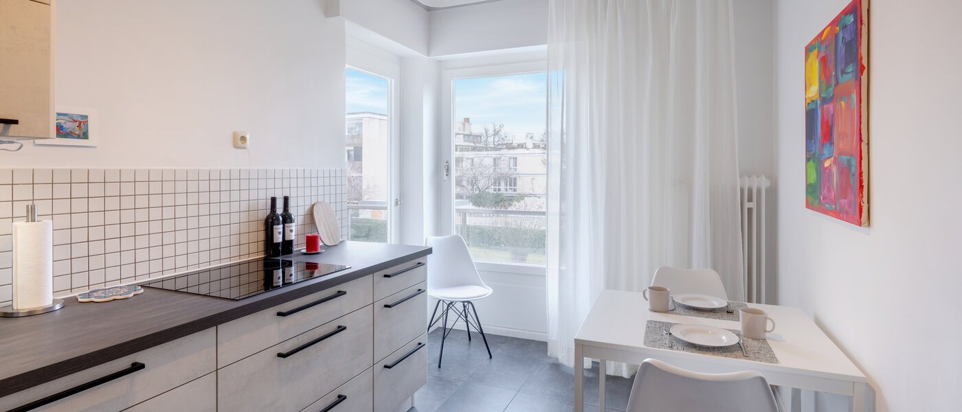 квартира München Schwabing (rechts der Leopoldstraße) 02 кухня 14781