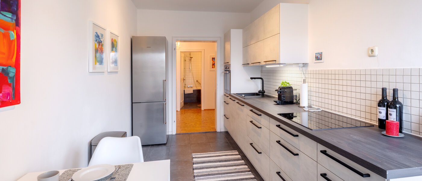 квартира München Schwabing (rechts der Leopoldstraße) 03 кухня 14781