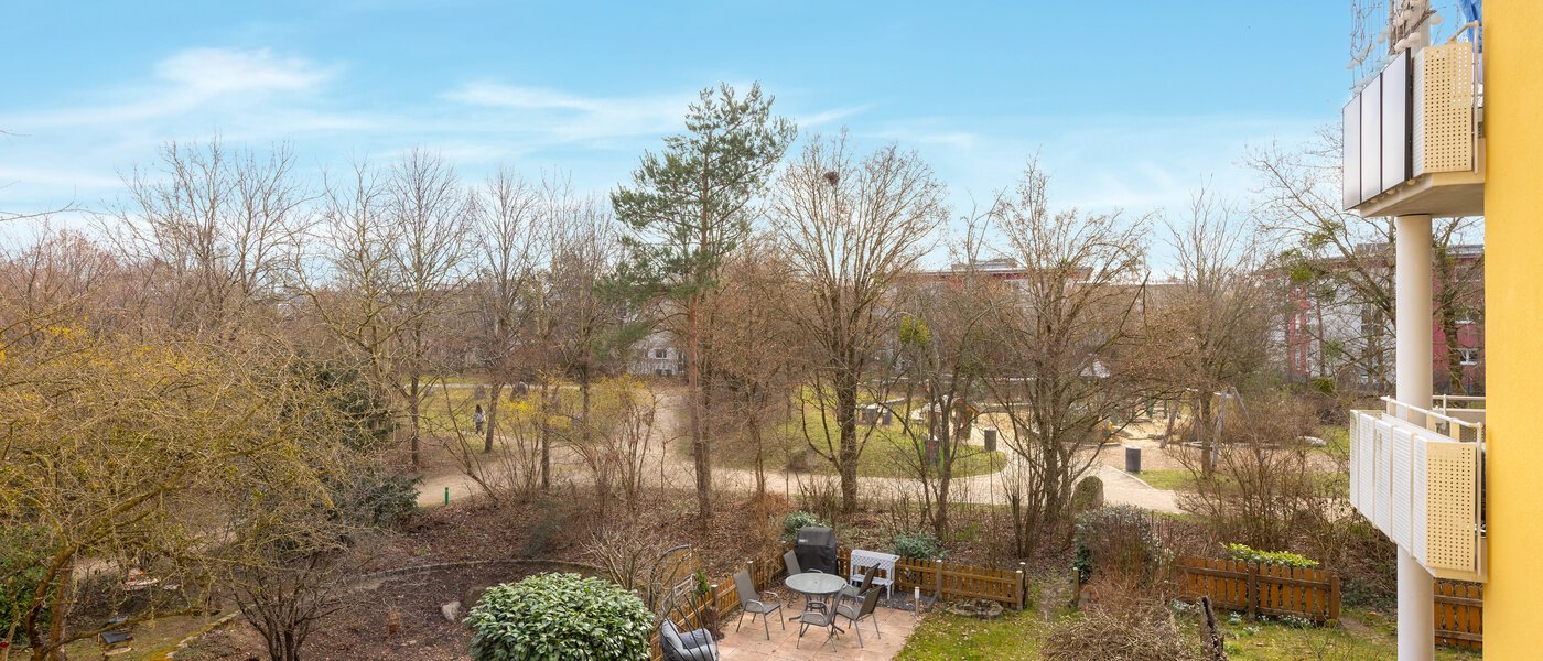 квартира München Obermenzing 01 вид из окна 14782