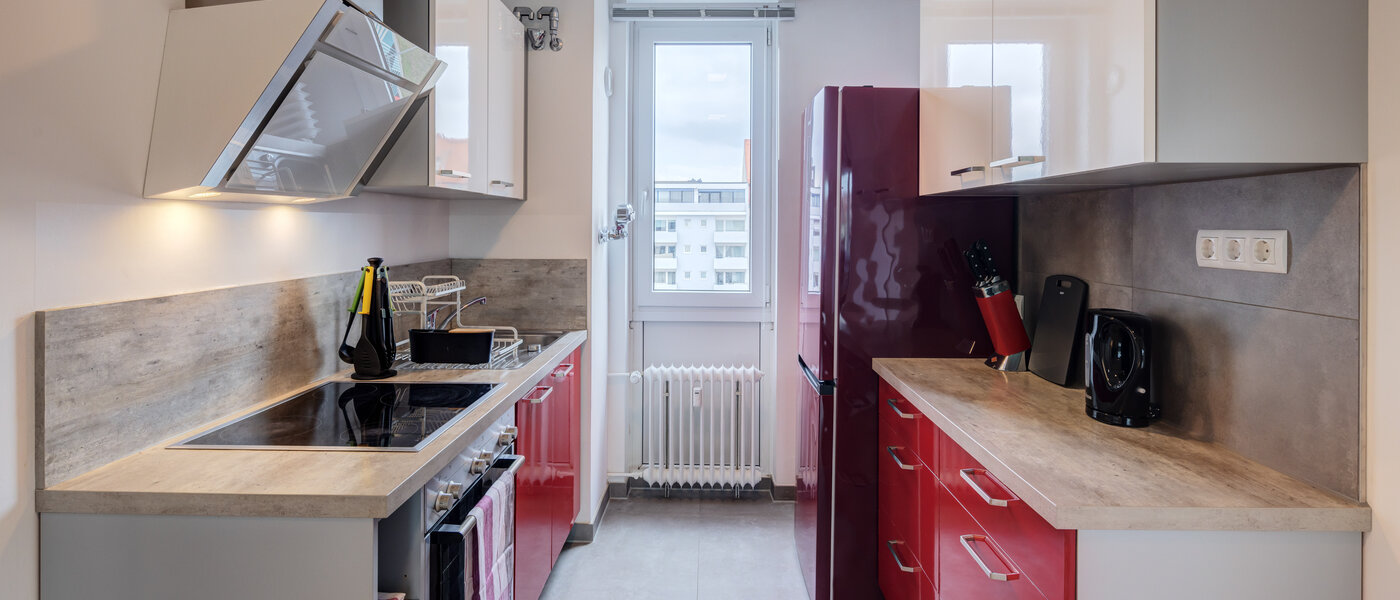 квартира München Mittersendling 01 кухня 14783