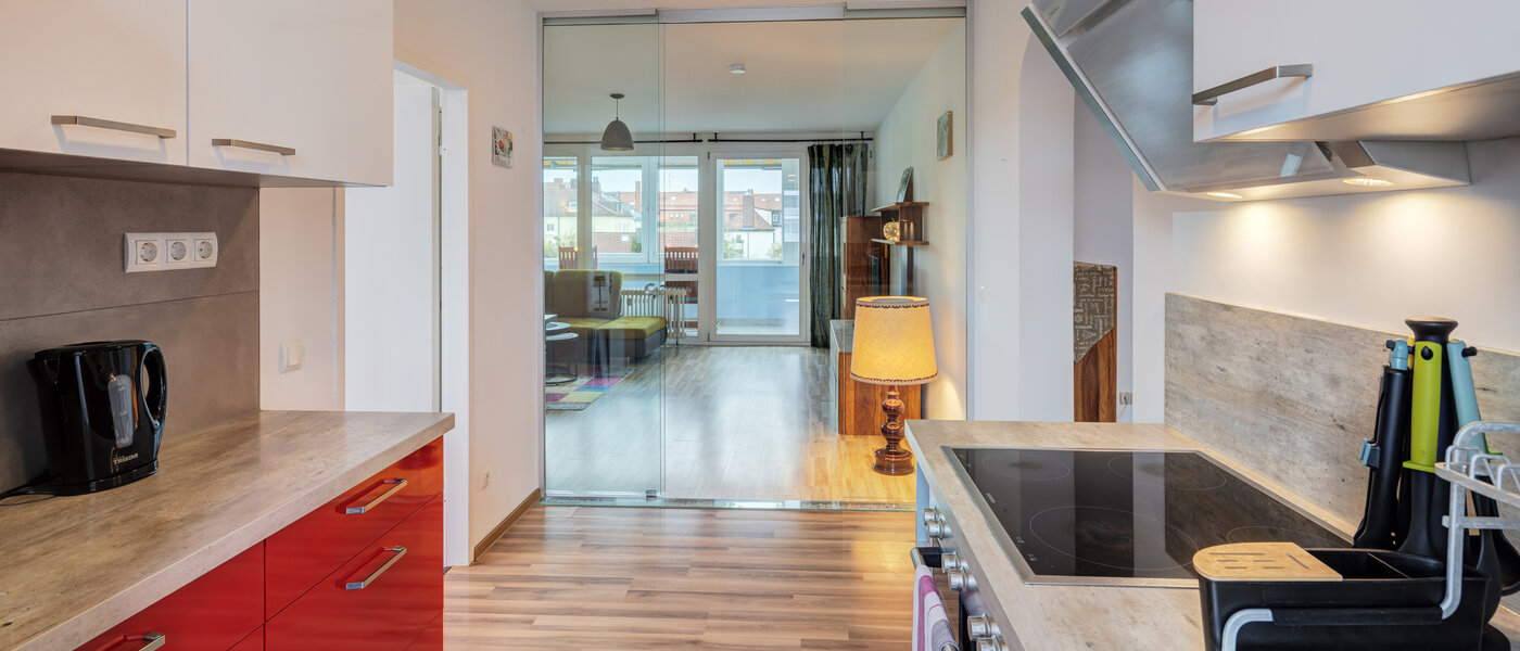 квартира München Mittersendling 03 кухня 14783