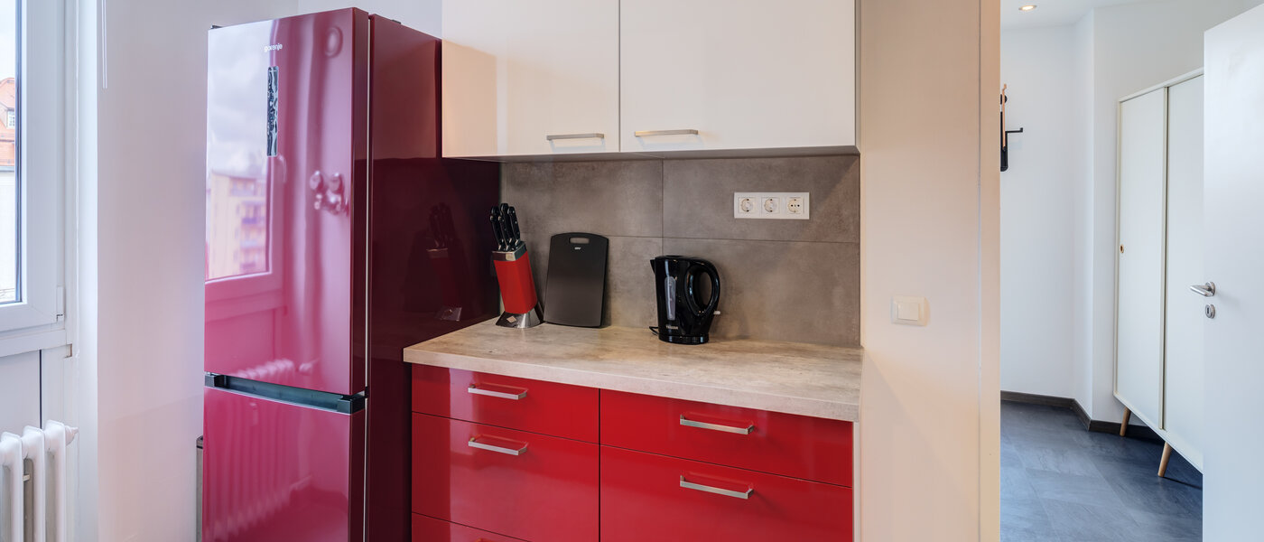 квартира München Mittersendling 04 кухня 14783