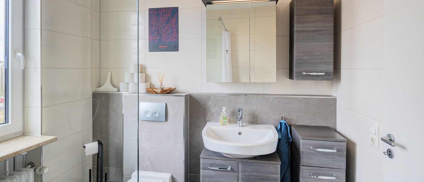 квартира München Mittersendling 02 ванная комната 14783