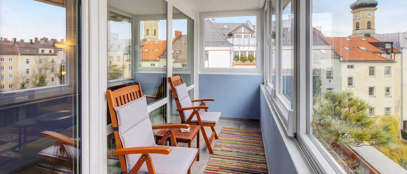 квартира München Mittersendling 01 лоджия 14783