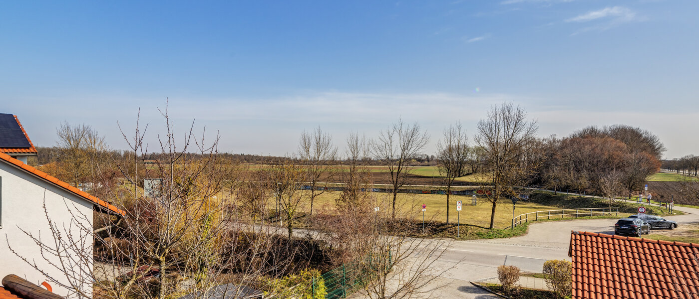 мансардная квартира Aschheim 01 вид из окна 14787