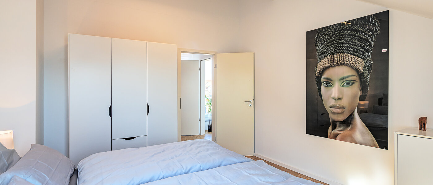 мансардная квартира Aschheim 03 спальная комната 14787