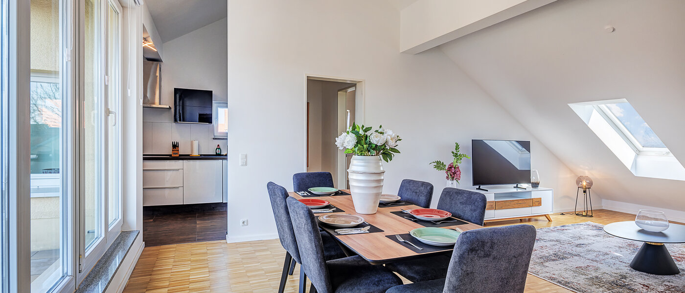 мансардная квартира Aschheim 03 жилое пространство 14787