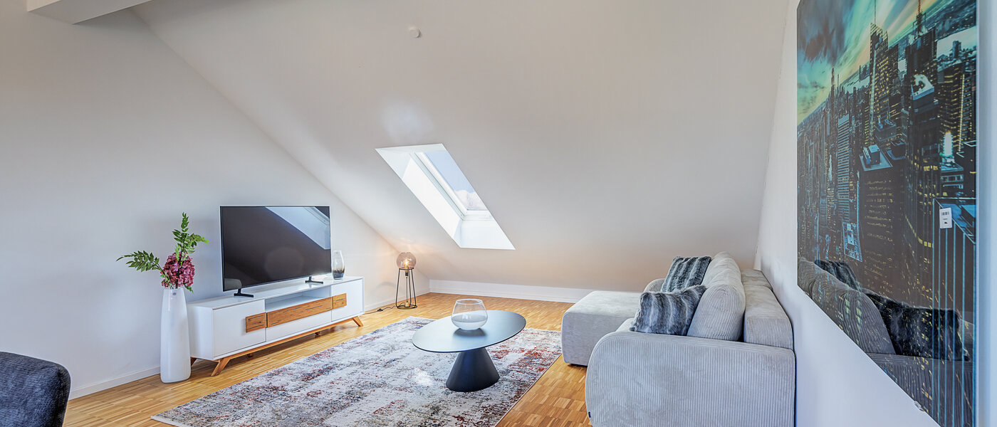 мансардная квартира Aschheim 04 жилое пространство 14787