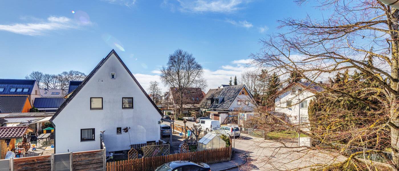 квартира Emmering Fürstenfeldbruck 02 вид из окна 14789