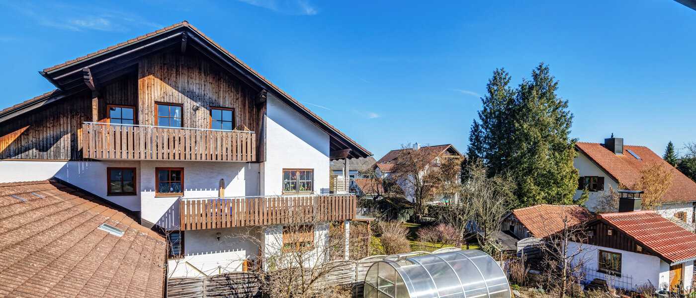 квартира Emmering Fürstenfeldbruck 03 вид из окна 14789