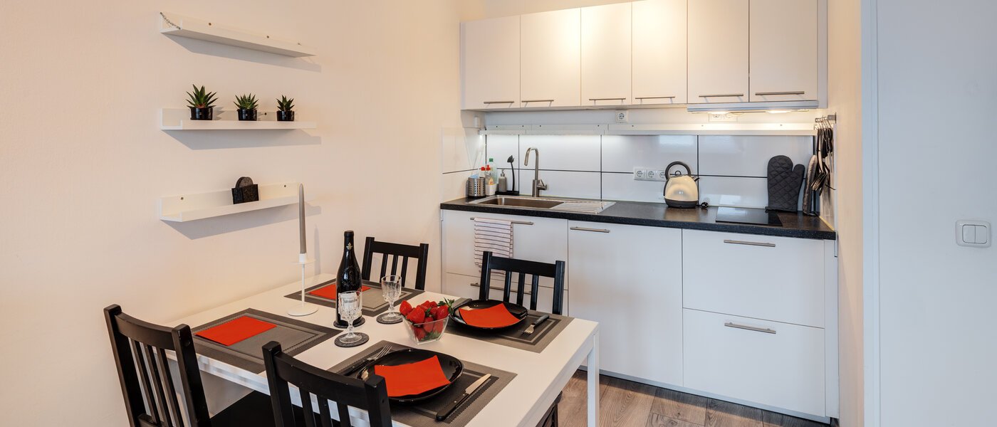 квартира München Moosach 02 кухня 14790