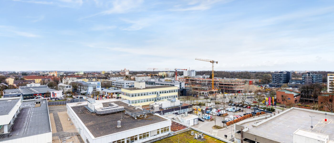 квартира München Moosach 03 вид из окна 14790