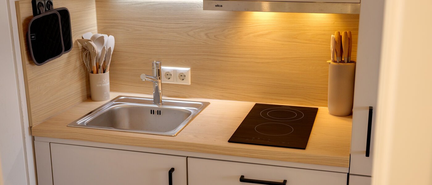 квартира München Maxvorstadt 02 кухня 14791