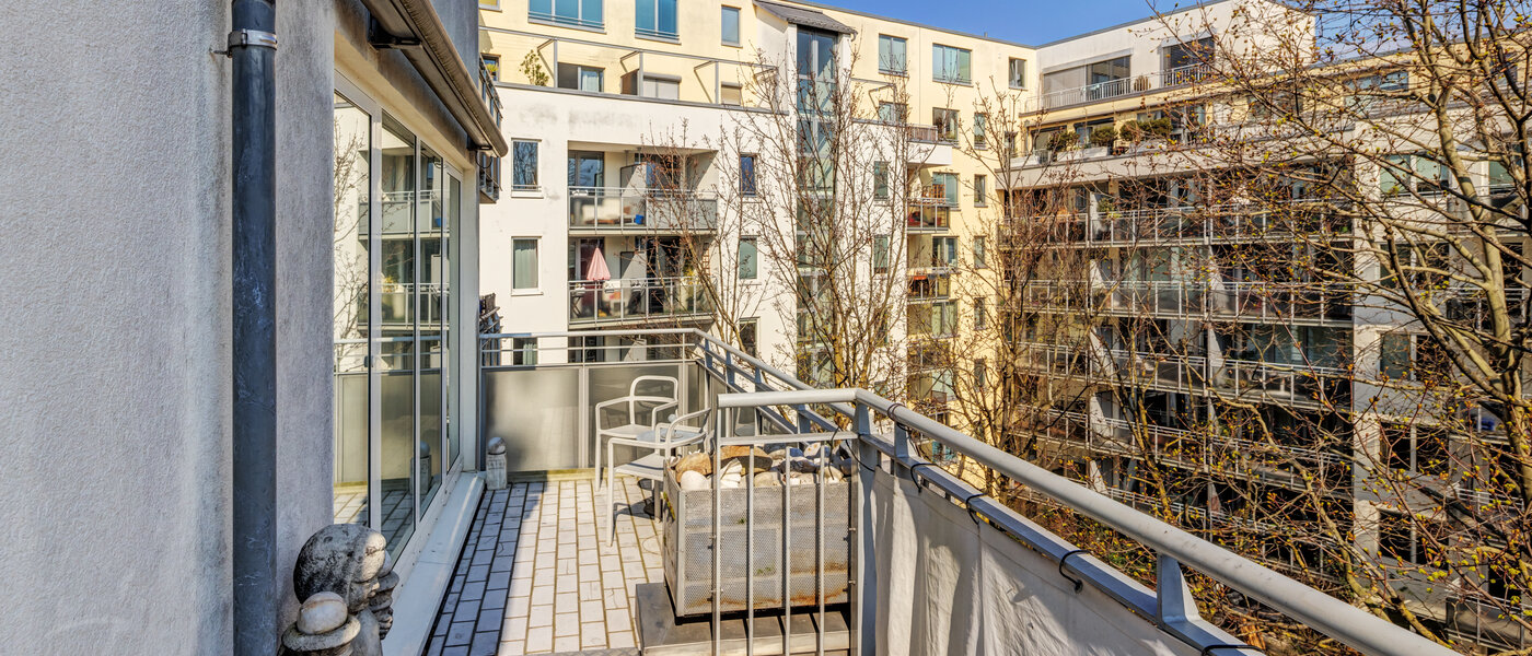 квартира München Maxvorstadt - Universitätsviertel 01 балкон 14794