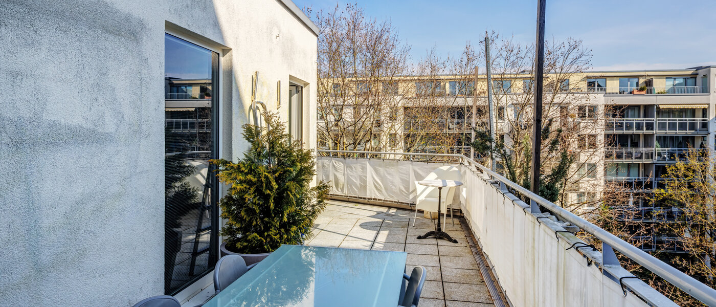квартира München Maxvorstadt - Universitätsviertel 03 балкон 14794