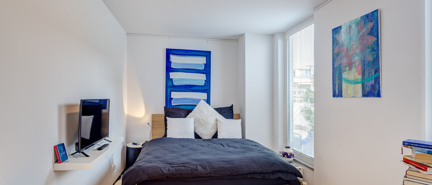 квартира München Maxvorstadt - Universitätsviertel 01 спальная комната 14794