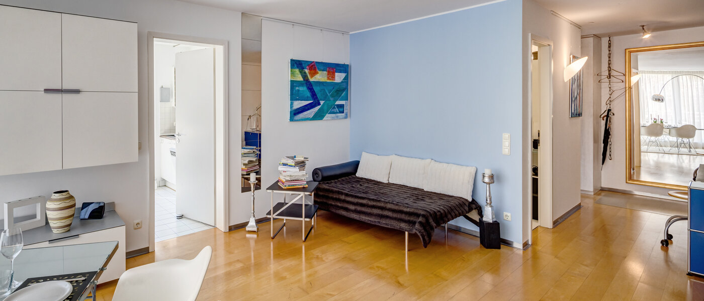 квартира München Maxvorstadt - Universitätsviertel 02 жилое пространство 14794