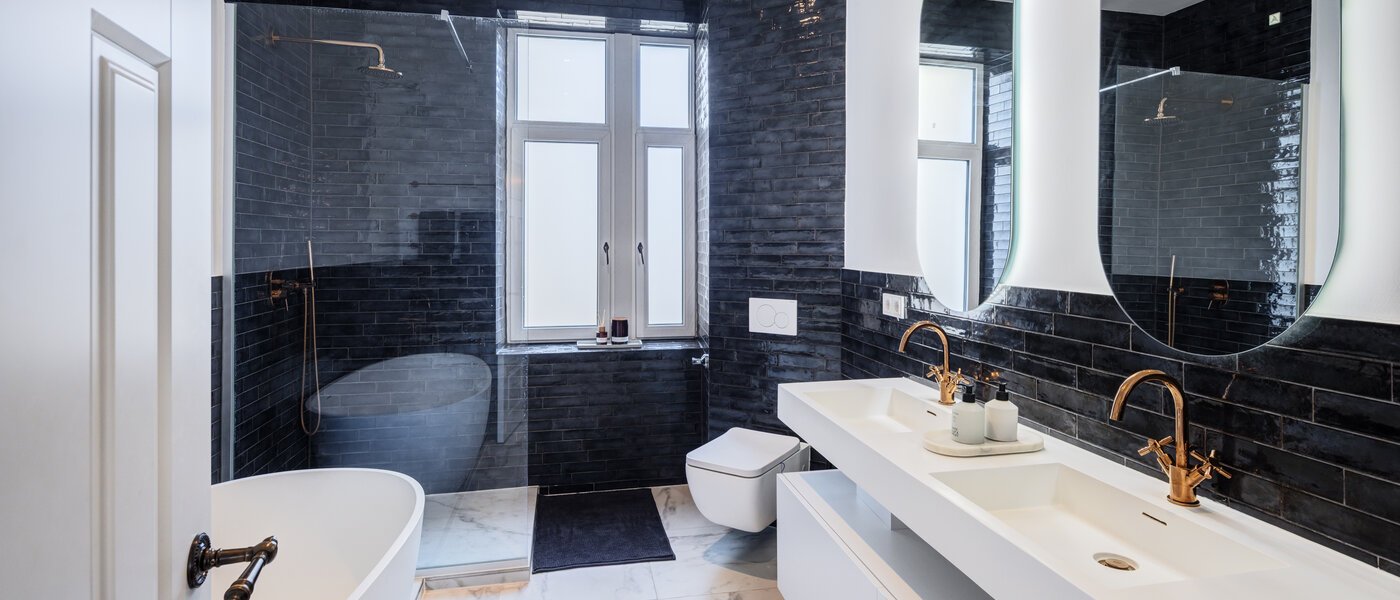 квартира München Schwabing-West (rund um den Hohenzollernplatz) 01 ванная комната 14795