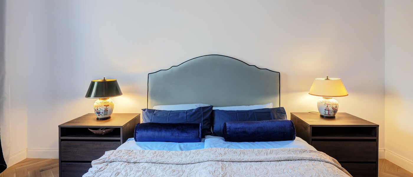 квартира München Schwabing-West (rund um den Hohenzollernplatz) 02 спальная комната 14795