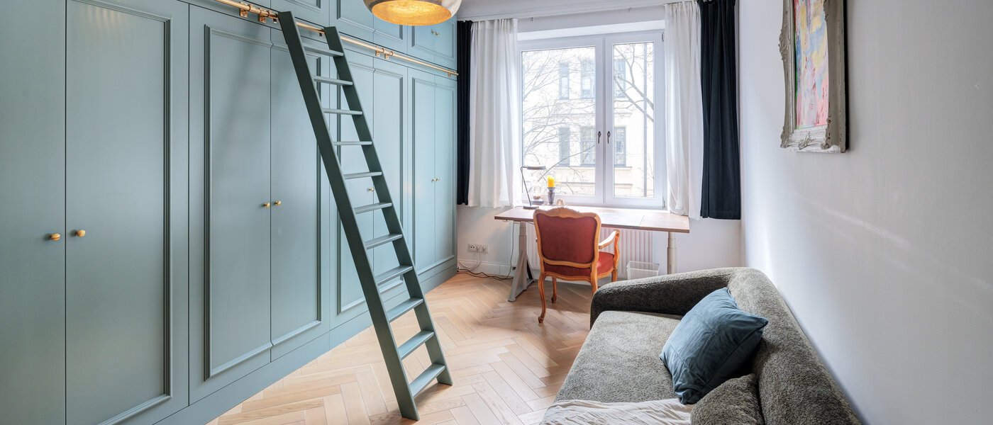 квартира München Schwabing-West (rund um den Hohenzollernplatz) 01 бюро / гостиная 14795