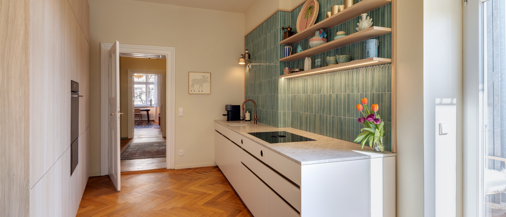 квартира München Haidhausen 05 кухня 14796