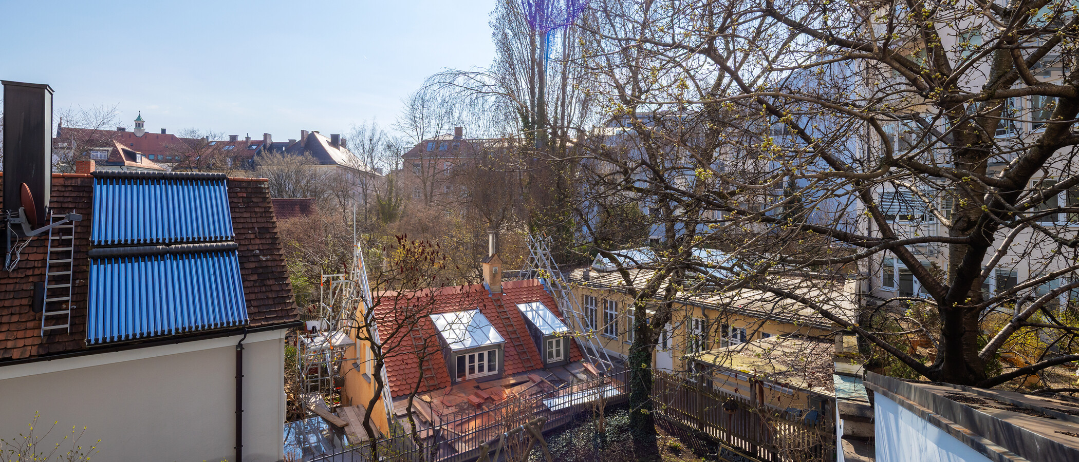 квартира München Haidhausen 01 вид из окна 14796
